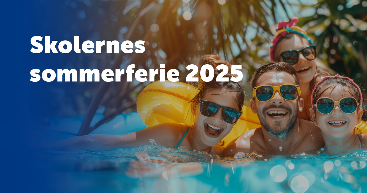 Skolernes sommerferie 2025